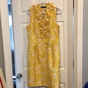 Yellow Floral Dress
